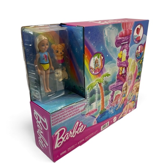 Barbie Dreamtopia Chelsea Mermaid Playset With Slide Swing & Accessories - Picture 7 of 13